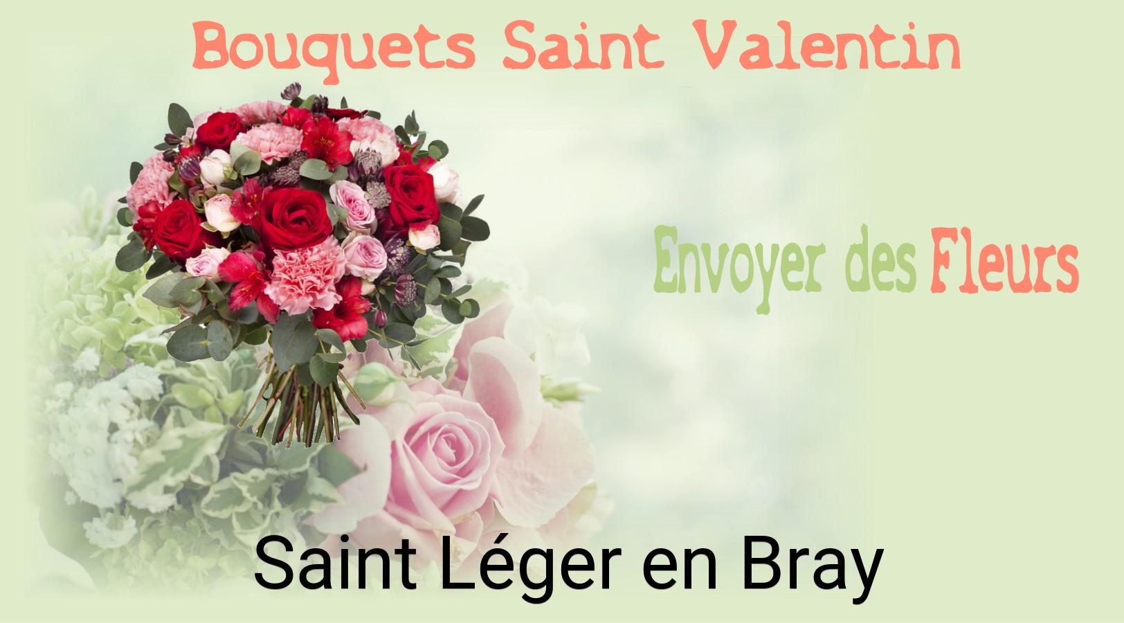 Roses de Saint-Valentin livrées à Saint-Léger-en-Bray